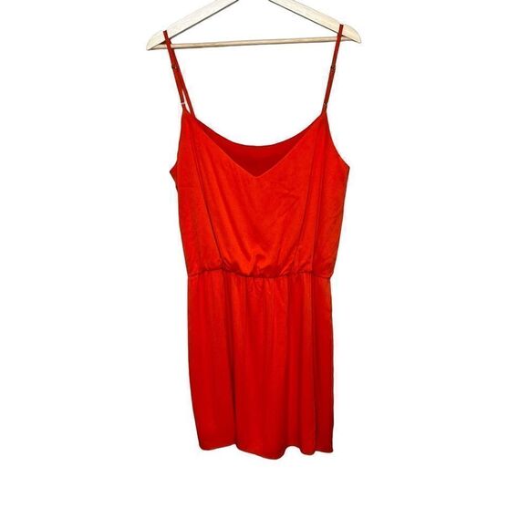 Gianni Bini NWT lipstick red short jumpsuit size M - Picture 4 of 14